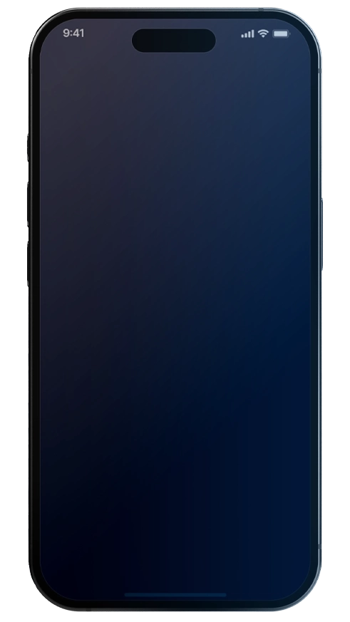 Mobile Handelsoberfläche von Quorix Blink AI